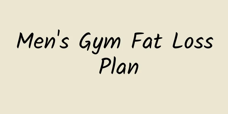 Men's Gym Fat Loss Plan