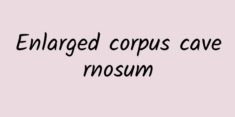 Enlarged corpus cavernosum