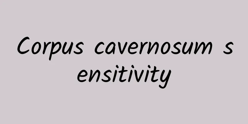 Corpus cavernosum sensitivity