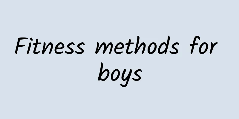 Fitness methods for boys