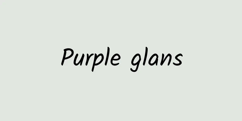 Purple glans