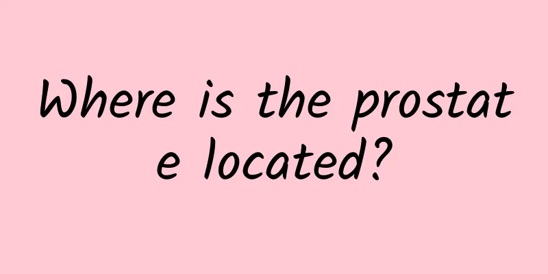 Where is the prostate located?