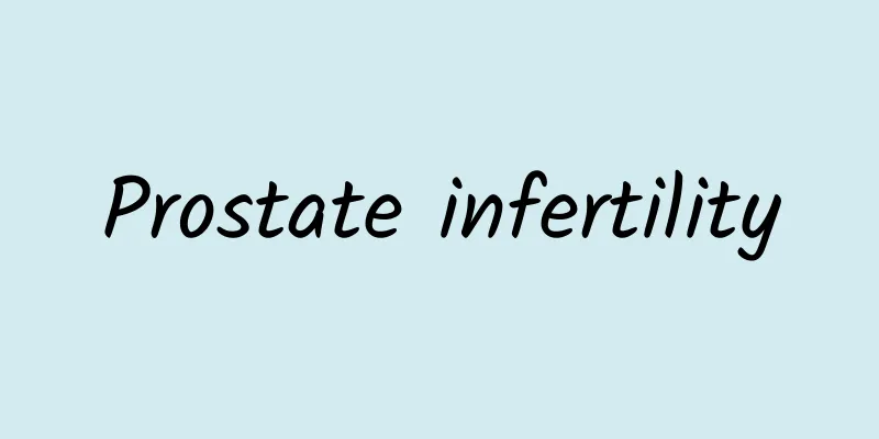 Prostate infertility