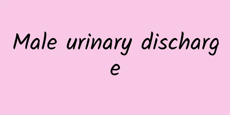 Male urinary discharge