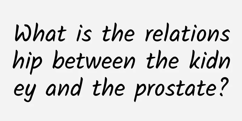 What is the relationship between the kidney and the prostate?