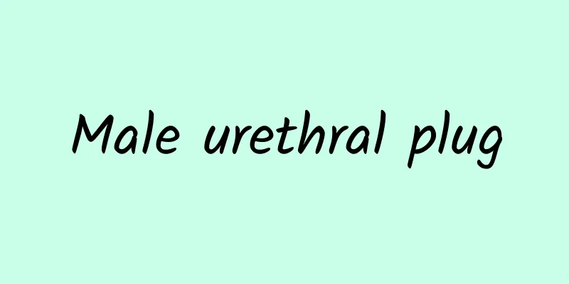 Male urethral plug