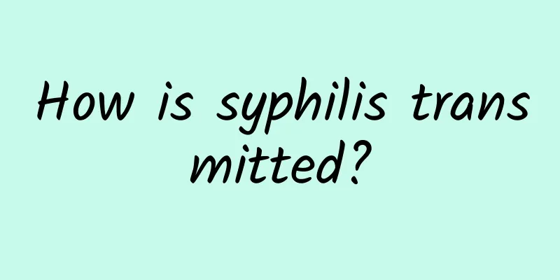How is syphilis transmitted?