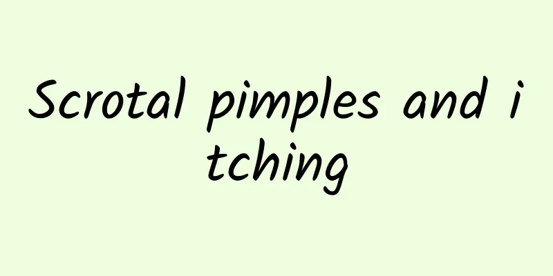 Scrotal pimples and itching