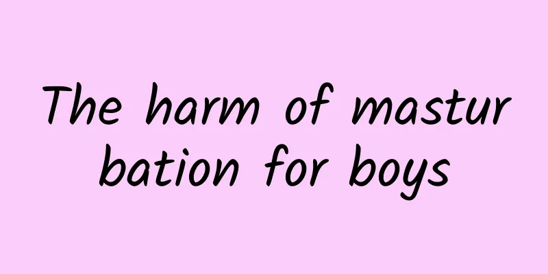 The harm of masturbation for boys