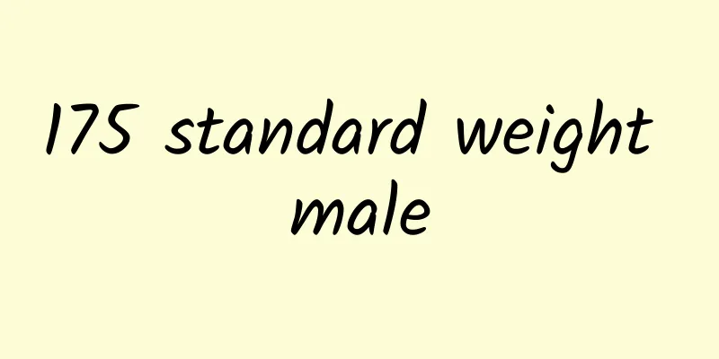175 standard weight male
