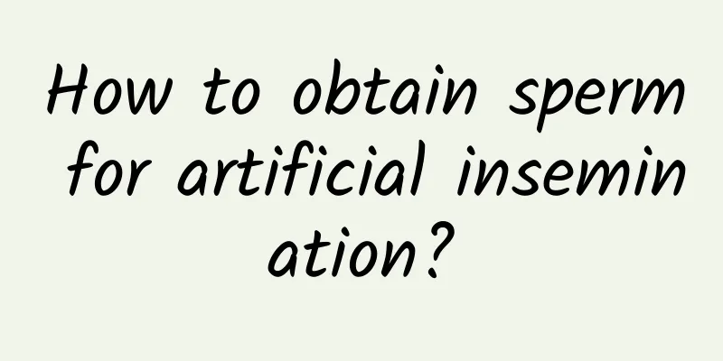 How to obtain sperm for artificial insemination?
