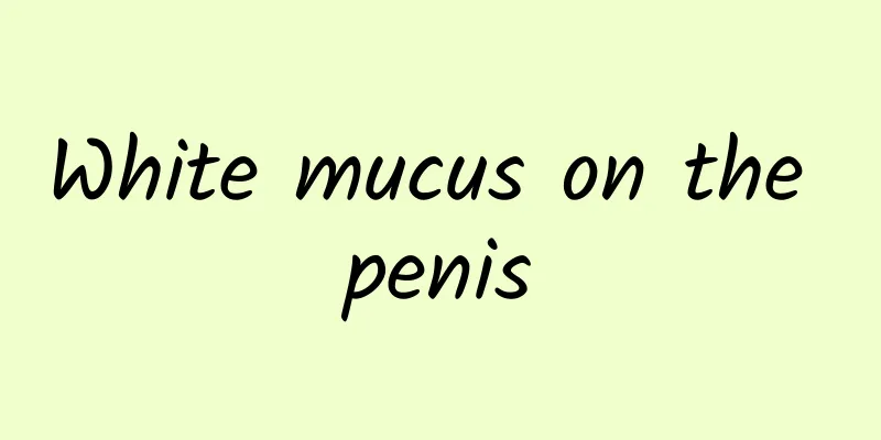 White mucus on the penis