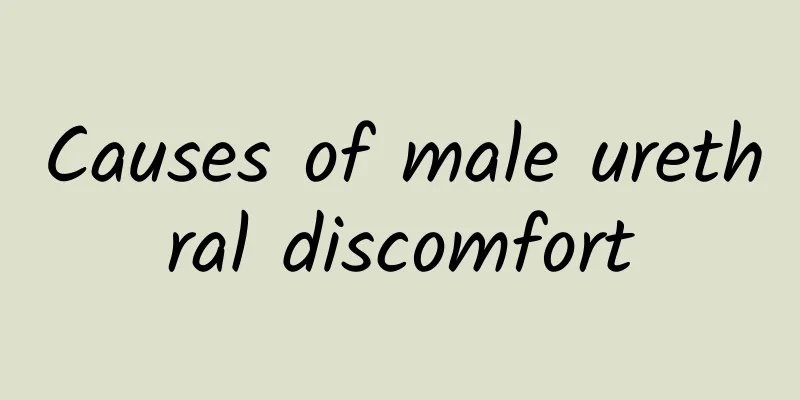 Causes of male urethral discomfort