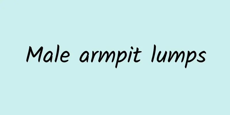 Male armpit lumps