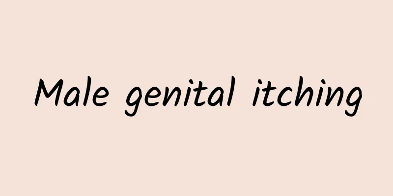 Male genital itching