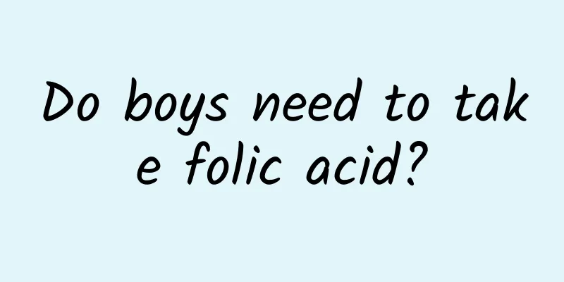 Do boys need to take folic acid?