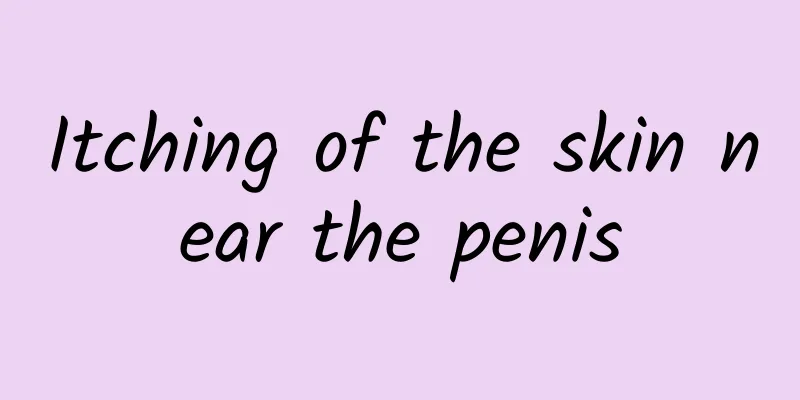 Itching of the skin near the penis