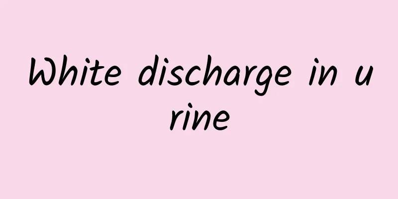 White discharge in urine
