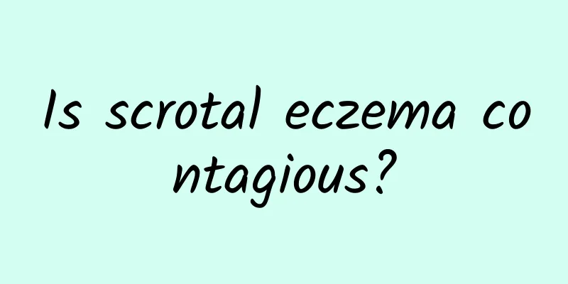 Is scrotal eczema contagious?