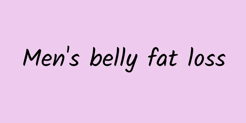 Men's belly fat loss