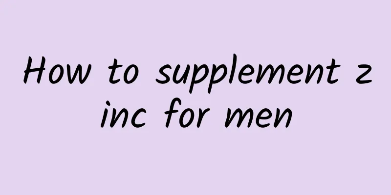 How to supplement zinc for men