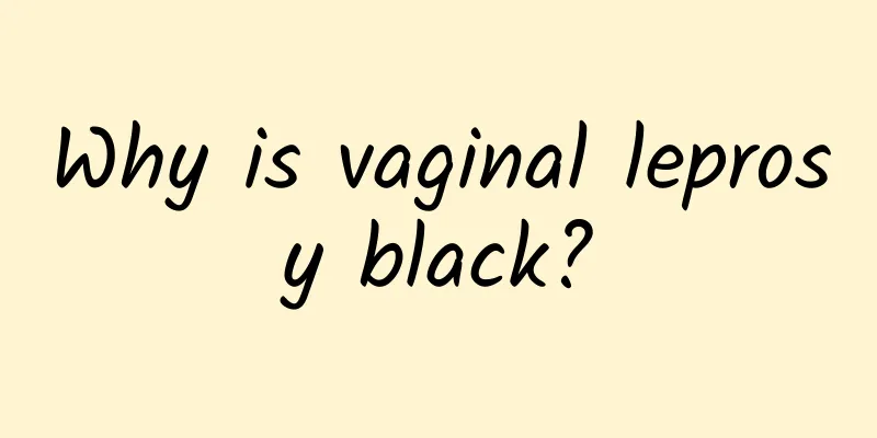 Why is vaginal leprosy black?
