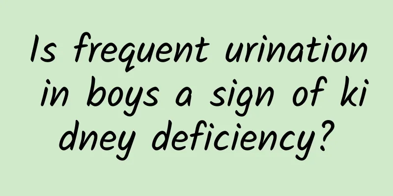 Is frequent urination in boys a sign of kidney deficiency?