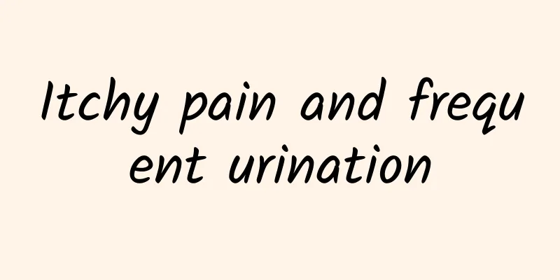 Itchy pain and frequent urination