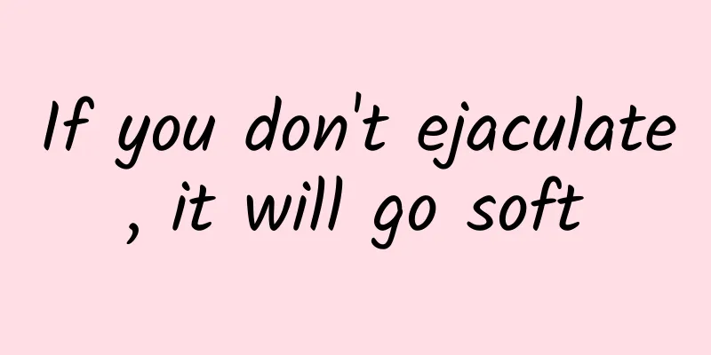 If you don't ejaculate, it will go soft