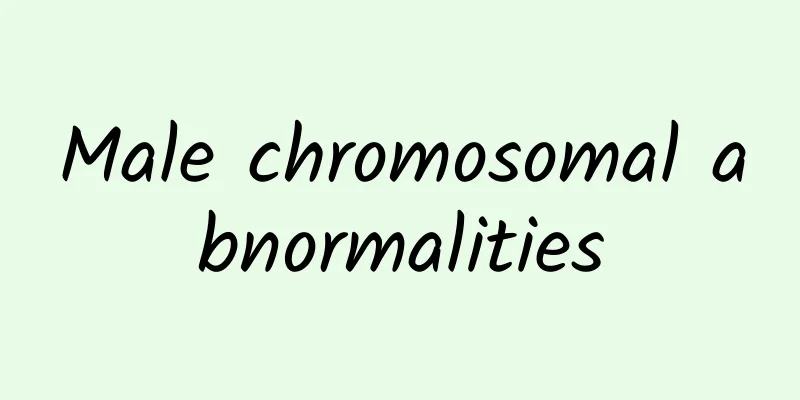 Male chromosomal abnormalities