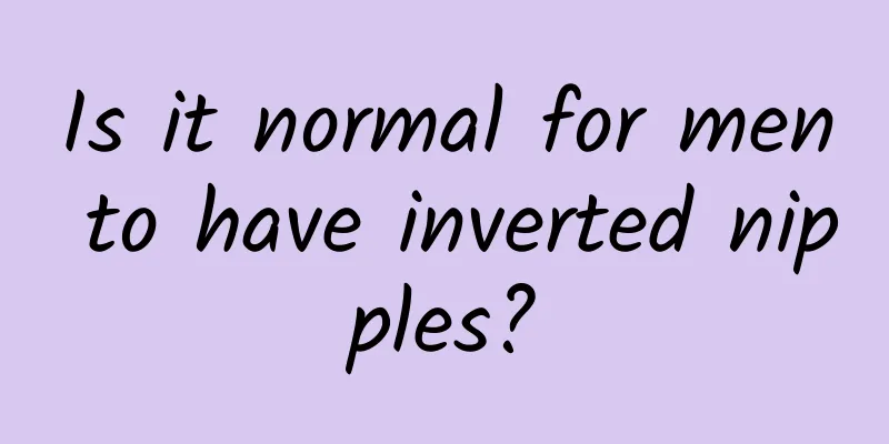 Is it normal for men to have inverted nipples?