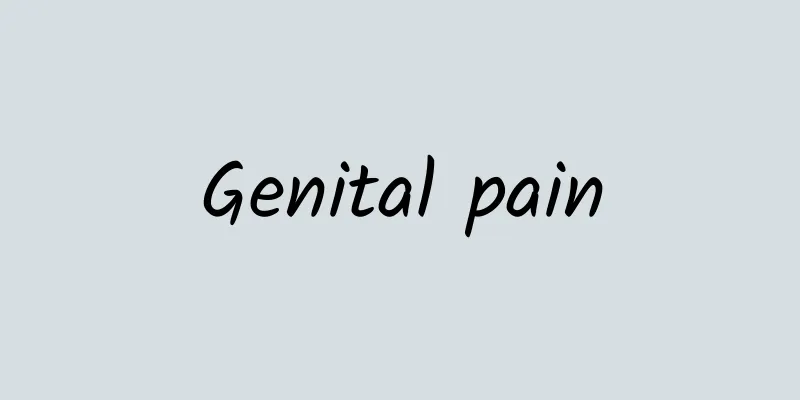 Genital pain