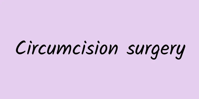 Circumcision surgery