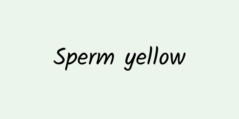 Sperm yellow