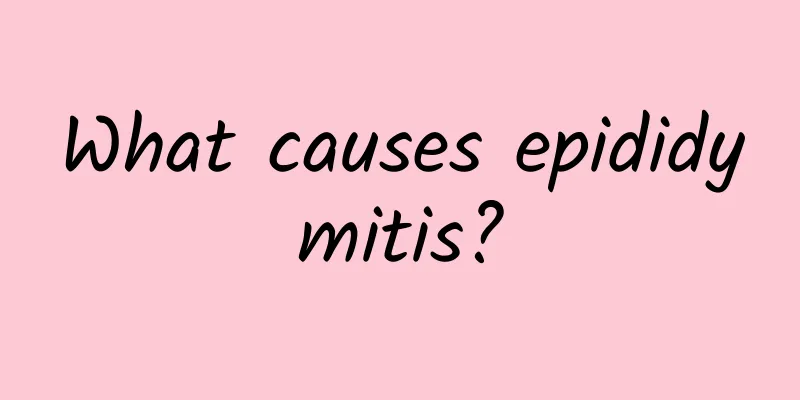 What causes epididymitis?
