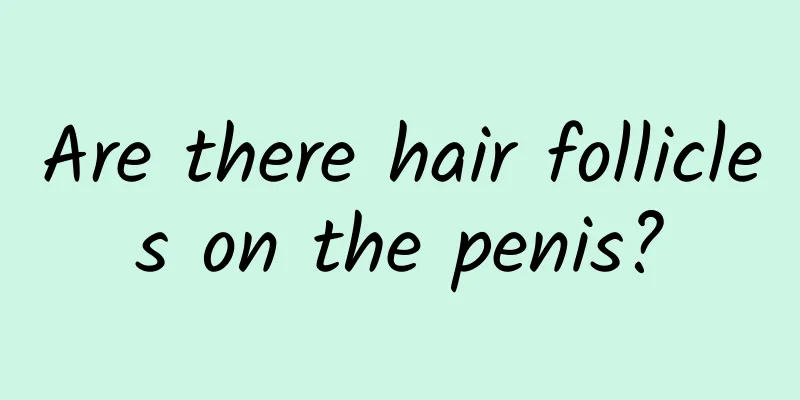 Are there hair follicles on the penis?