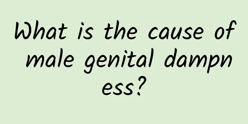 What is the cause of male genital dampness?