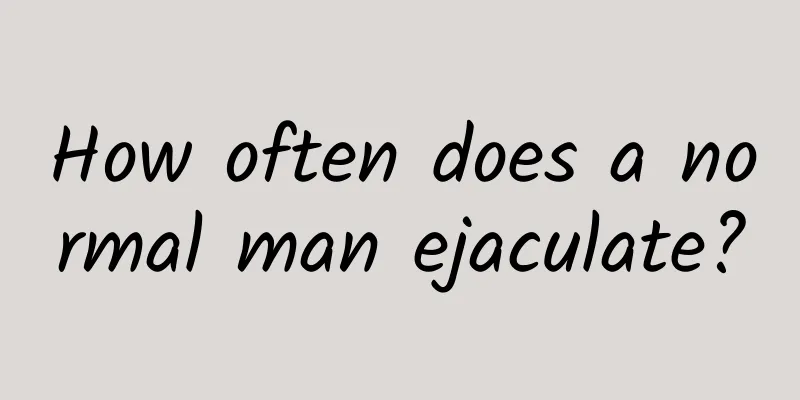 How often does a normal man ejaculate?