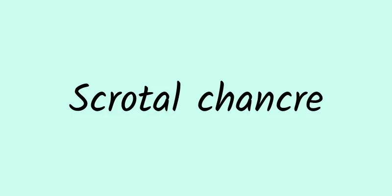 Scrotal chancre