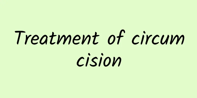 Treatment of circumcision