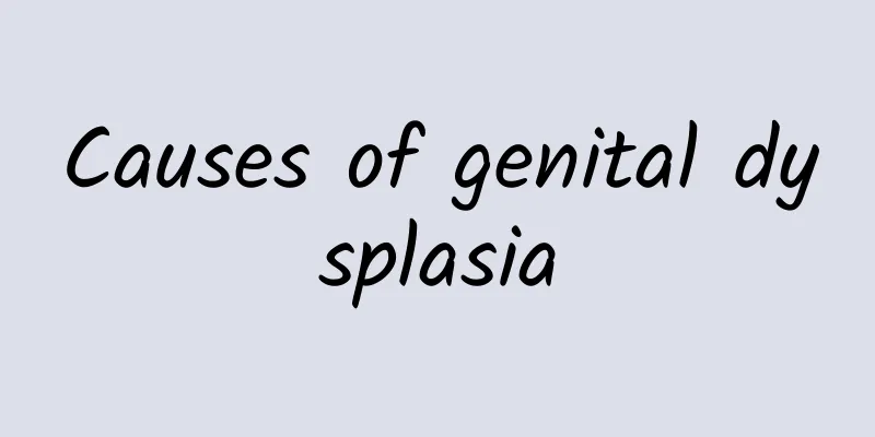 Causes of genital dysplasia