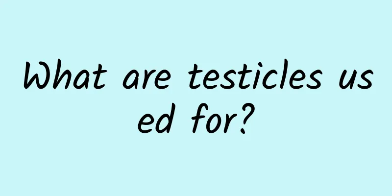 What are testicles used for?