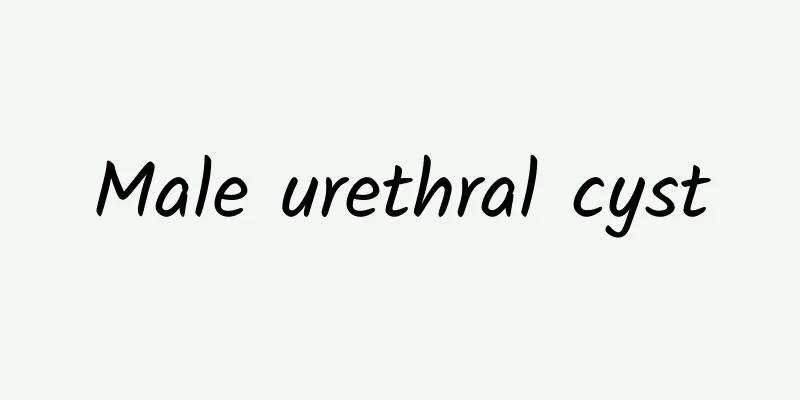 Male urethral cyst