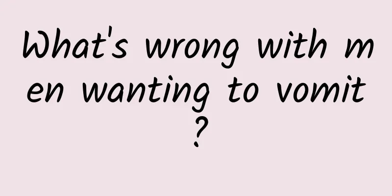 What's wrong with men wanting to vomit?