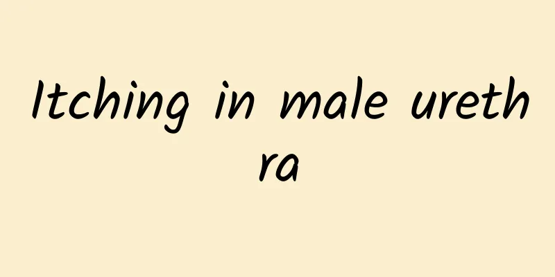 Itching in male urethra