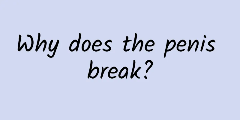 Why does the penis break?