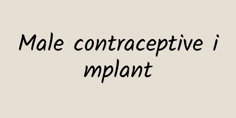 Male contraceptive implant