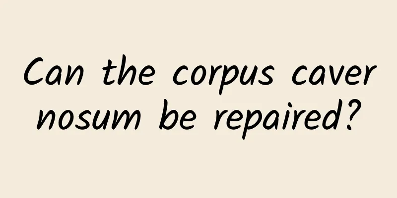 Can the corpus cavernosum be repaired?