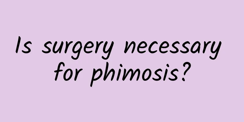 Is surgery necessary for phimosis?