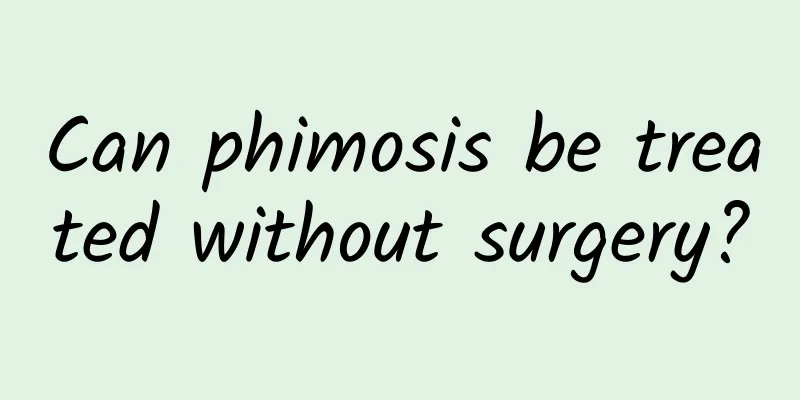Can phimosis be treated without surgery?